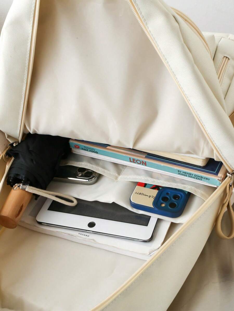 5pcs School Backpack Set With Laptop Compartment Classic Basic Multi Piece Student Bag Handbag Crossbody Coin Purse Pencil Case